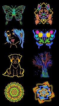 Doodle Master - Glow Art APK screenshot 1