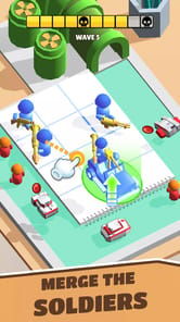 Toy Army: Tower Merge Defense APK screenshot 1