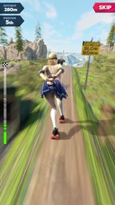 Downhill Race League APK screenshot 1