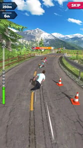 Downhill Race League APK screenshot 1