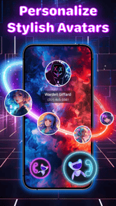 Call Screen Theme: Color Phone APK screenshot 1