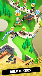 Mountain Bike Park-Tycoon Game APK screenshot 1