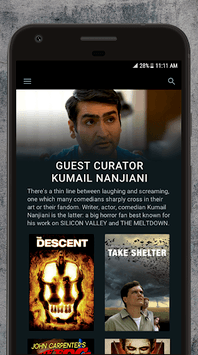 Shudder APK screenshot 1 Shudder APK screenshot 1