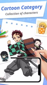 Draw Cartoon APK screenshot 1