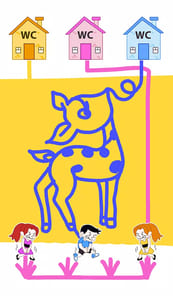 Toilet Rush Race: Draw Puzzle APK screenshot 1