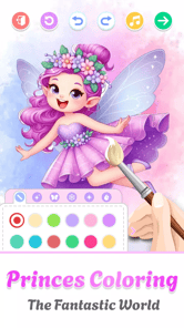 Princess Coloring APK screenshot 1