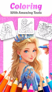 Princess Coloring APK screenshot 1