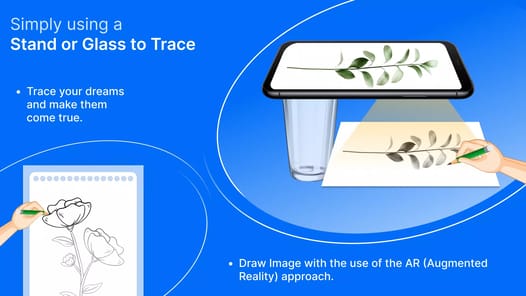 AR Draw Sketch - Trace Anime APK screenshot 1