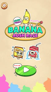 Banana Rush Race: Draw Puzzle APK screenshot 1