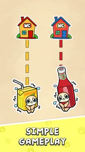 Banana Rush Race: Draw Puzzle APK screenshot 1