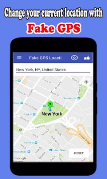 Fake GPS Location Changer APK screenshot 1