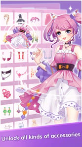 Cat Diary: Dress up Princess APK screenshot 1