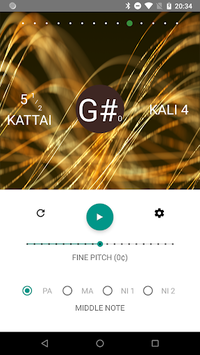 Dhwani Tanpura APK screenshot 1 Dhwani Tanpura APK screenshot 1