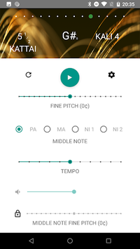 Dhwani Tanpura APK screenshot 1 Dhwani Tanpura APK screenshot 1