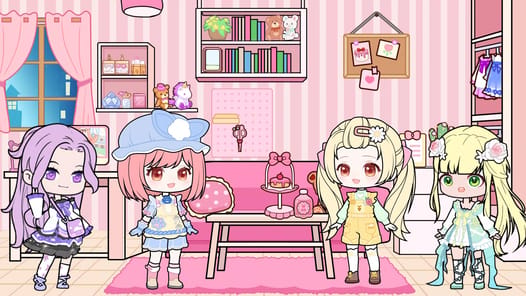 YOYO Doll School life Dress up APK screenshot 1