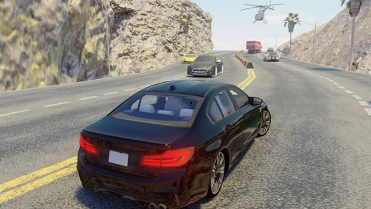 Car Games highway traffic APK screenshot 1