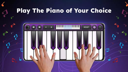 Learn & Play Real Piano,Guitar APK screenshot 1