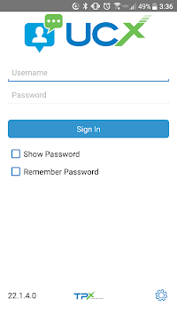 TPx UCx Client APK screenshot 1