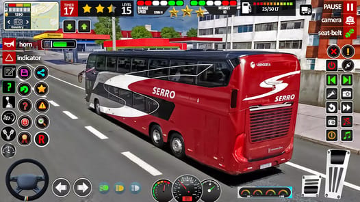 US Bus driving bus Driver 3D APK screenshot 1