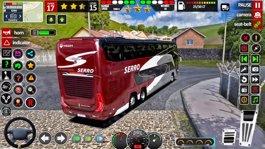 US Bus driving bus Driver 3D APK screenshot 1