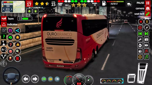 US Bus driving bus Driver 3D APK screenshot 1