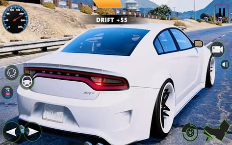 Dodge Charger Hellcat Games APK screenshot 1