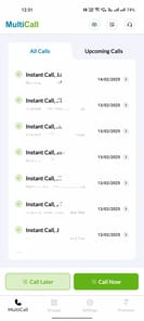 MultiCall – Group Calling App APK screenshot 1