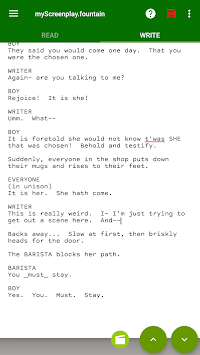 DubScript Screenplay Writer APK screenshot 1 DubScript Screenplay Writer APK screenshot 1