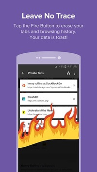DuckDuckGo Privacy Browser APK screenshot 1