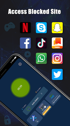Free VPN SecVPN: Fast Unlimited Secure Proxy APK screenshot 1