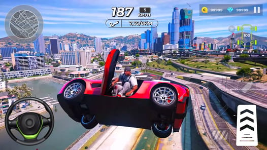 Street Racing Car: Night Vegas APK screenshot 1