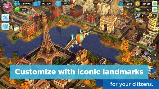 SimCity BuildIt APK screenshot 1 SimCity BuildIt APK screenshot 1