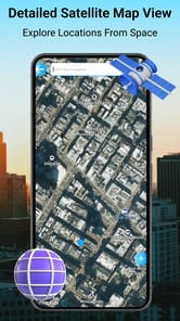 GPS Earth Live Satellite Maps APK screenshot 1