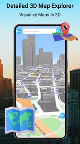 GPS Earth Live Satellite Maps APK screenshot 1