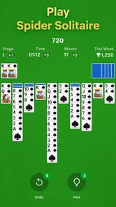 Spider Solitaire APK screenshot 1