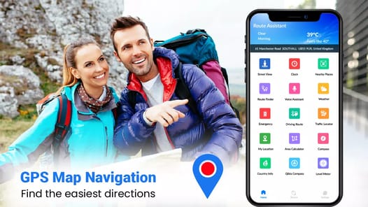 Easy Rout Map: Navigation Path APK screenshot 1