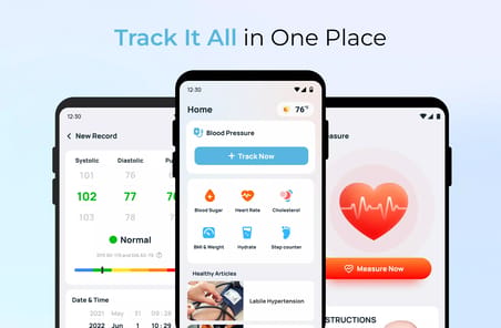 Blood Pressure - Blood Sugar APK screenshot 1