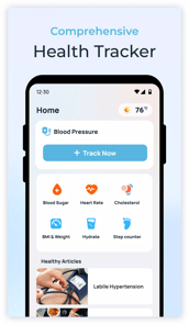 Blood Pressure - Blood Sugar APK screenshot 1