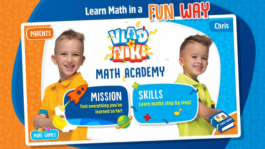 Vlad and Niki - Math Academy APK screenshot 1 Vlad and Niki - Math Academy APK screenshot 1
