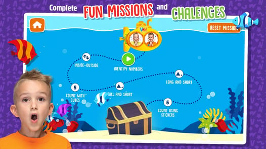 Vlad and Niki - Math Academy APK screenshot 1 Vlad and Niki - Math Academy APK screenshot 1