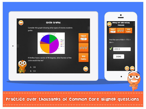 iTooch 6th Grade Math APK screenshot 1