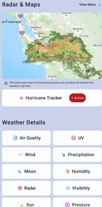 Weather Now Launcher APK screenshot 1