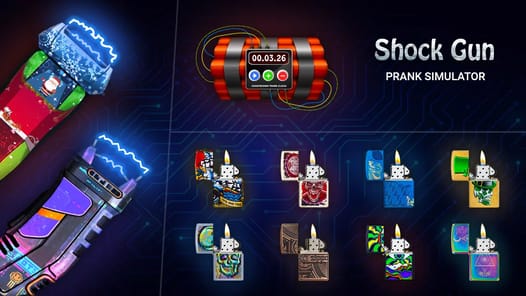 Shock Gun Prank Simulator APK screenshot 1
