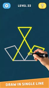 Puzzle Drawing Single Line APK screenshot 1