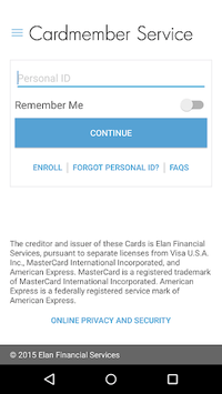 Elan Credit Card APK screenshot 1 Elan Credit Card APK screenshot 1
