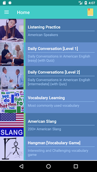 American English Speaking APK screenshot 1