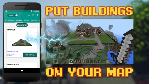 Buildings for Minecraft APK screenshot 1