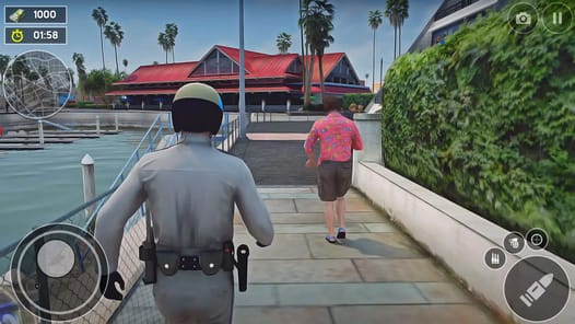 US Police Bike Rider Simulator APK screenshot 1