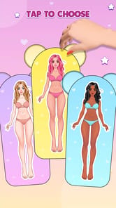 Paper Doll: Dress Up Diary APK screenshot 1
