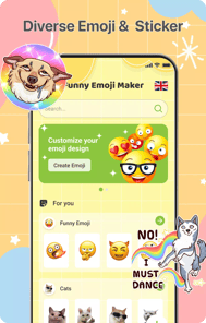DIY Emoji: Funny Emoji Maker APK screenshot 1